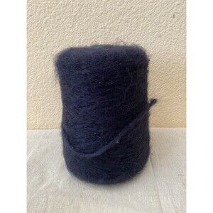 Soft Spool Yarn Cone Yarn Air Yarn Dark Blue 490g #524
